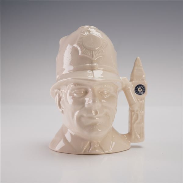 Royal Doulton Prototype Glaze Trial Small Character Jug, London Bobby