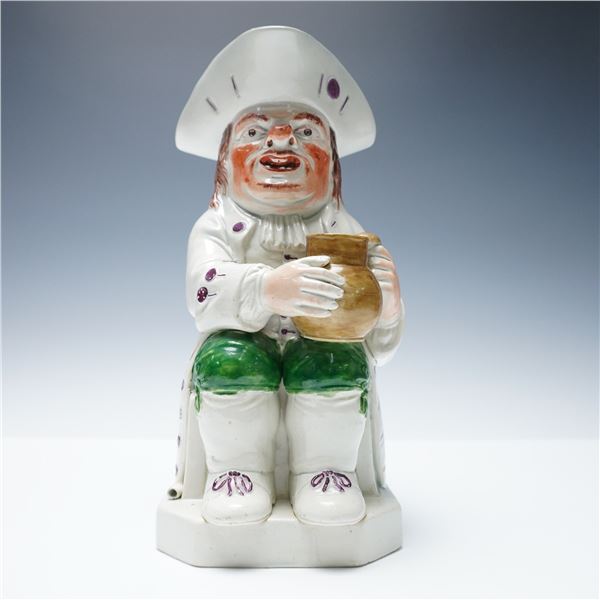 English Pearlware Toby Jug