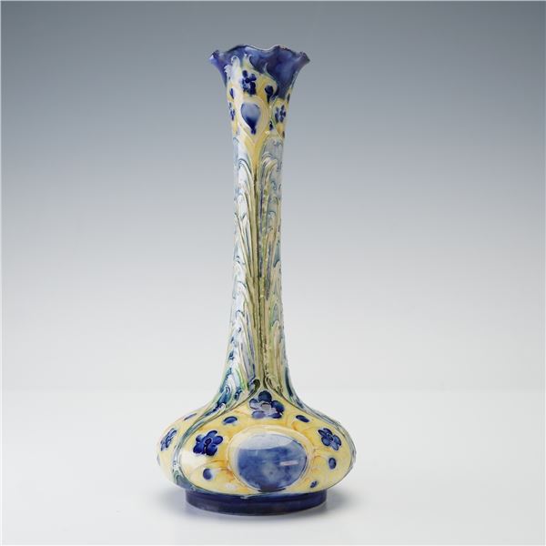 James Macintyre by William Moorcroft Florian Ware Peacock Vase