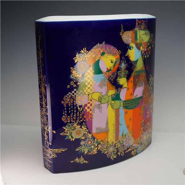 Rosenthal Bjorn Winblad Porcelain Floor Vase, 1001 Nacht