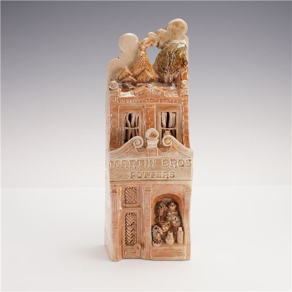 Salt Glazed Stoneware Model of the Martin Brothers Shop Invitation