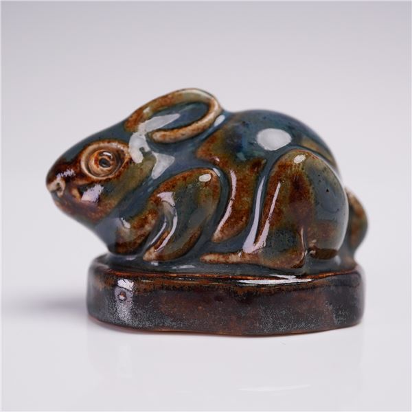 Royal Doulton Mark Marshall Stoneware Paperweight, Rabbit