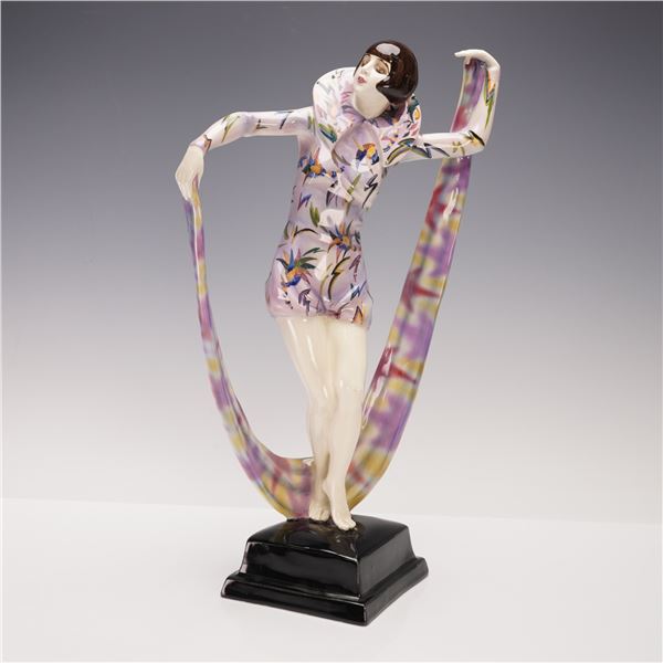 Goldscheider by Stefan Dakon Porcelain Figurine, Veil Dance