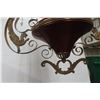 Image 11 : Gorgeous Victorian Red Ruby Hanging Aladdin Oil Lamp
