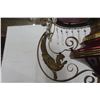 Image 12 : Gorgeous Victorian Red Ruby Hanging Aladdin Oil Lamp