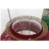 Image 14 : Gorgeous Victorian Red Ruby Hanging Aladdin Oil Lamp
