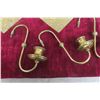 Image 9 : Brass Ornate Magazine Rack with Brass Candleholders