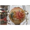 Image 3 : Victorian Hand-Painted Brass Aladdin Style Lamp - Amazing Piece!