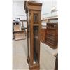 Image 10 : Baldwin Quality Oak Grandfather Clock, 82" x 19" x 12"