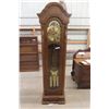 Image 1 : Baldwin Quality Oak Grandfather Clock, 82" x 19" x 12"