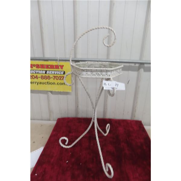 Wrought Iron Floor Standing Ashtray