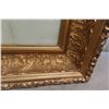 Image 5 : Large Framed Figural Print of Young Woman, Ornate Gilt Frame, 36" x 48"