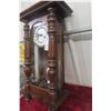 Image 8 : Antique German Keyhole Regulator Style Pendulum Wall Clock, Possibly 1880s, 11" x 26"