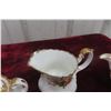 Image 6 : Royal Albert Old Country Rose Pattern Coffee Pot with Cream and Sugar