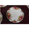 Image 6 : Royal Albert Old Country Rose Pattern Clock with Three Trivets and Four Coasters