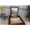 Image 1 : Two Framed Prints, 16" x 22"