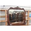 Image 3 : Oak Dresser with Swing Mirror, Dresser 32" x 42" x 22", Mirror 36" x 36"