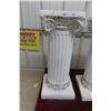Image 2 : Two Chalkware Colosseum Style Stands, 24" x 9" x 9"