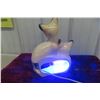 Image 4 : 1950s Siamese Cat Kitten Lamp, Mid-Century Modern, 12" Tall