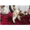 Image 6 : Six 1950s Siamese Cat Kitten Ornaments, Largest 9" Tall