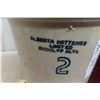 Image 7 : Brass Bucket and Two Gallon Alberta Potteries Stoneware Crock