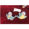 Image 9 : Vintage Lefton Bluebird Pastel Ceramic Creamer, Sugar, and Salt & Pepper Set