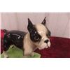 Image 3 : Pair of Vintage Japanese Ceramic Boston Terrier Figurines, Possibly Takahashi 7 1/2" x 6"