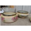 Image 10 : Serving Bowls and Trays with Floral Design, Empire R & S Germany Bavaria