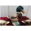 Image 2 : Seven 1950s Style Mallard Duck Figures, Royal Windsor/Copley, Largest 9 1/2"