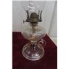 Image 3 : Three Coal Oil Lamps with Chimneys, Including Two Finger Lamps