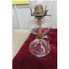 Image 7 : Three Coal Oil Lamps with Chimneys, Including Two Finger Lamps
