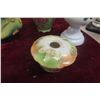Image 4 : Floral Porcelain Bathroom Dish with Coal Oil Lamp