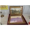 Image 1 : Two Antique Framed Pictures, 21 1/2" x 16"