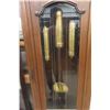 Image 6 : Mission Style Round Top Grandfather Clock, Circa 1890s–1930s