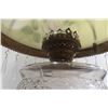 Image 12 : Late 1800's Hanging Parlor Oil Lamp with Hand-Painted Shade