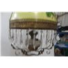 Image 5 : Late 1800's Hanging Parlor Oil Lamp with Hand-Painted Shade