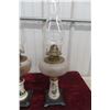 Image 2 : Two Parlor Coal Oil Lamps, Hand-Painted