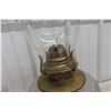 Image 5 : Two Parlor Coal Oil Lamps, Hand-Painted