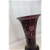 Image 4 : Five Ruby Red Glass Dishes and Trays, Under 8"