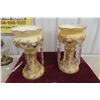 Image 1 : Antique Czech Bohemian Victorian Crystal Mantel Lustre