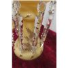 Image 4 : Antique Czech Bohemian Victorian Crystal Mantel Lustre
