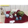 Image 1 : Charming Mixed Lot of Vintage Ceramic Animal Figurines and Novelties