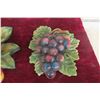 Image 2 : Five Mid-Century Chalkware Wall Art Pieces