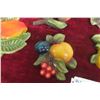 Image 5 : Five Mid-Century Chalkware Wall Art Pieces