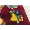 Image 6 : Five Mid-Century Chalkware Wall Art Pieces