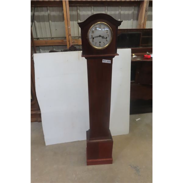 Vintage Grandfather Clock, 60" x 7" x 11"