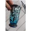 Image 4 : Attractive Assortment of Blue Glass Tumblers and Decorative Pieces