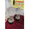 Image 4 : Four Wall-Mounted Coal Oil Lamps with Reflectors