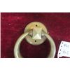 Image 3 : Brass Door Knocker with Three Open Brass Bells
