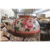 Image 11 : Victorian Hanging Parlor Coal Oil Lamp with Hand-Painted Shade